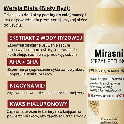 Serum z peelingiem ryżowym dla promiennej skóry