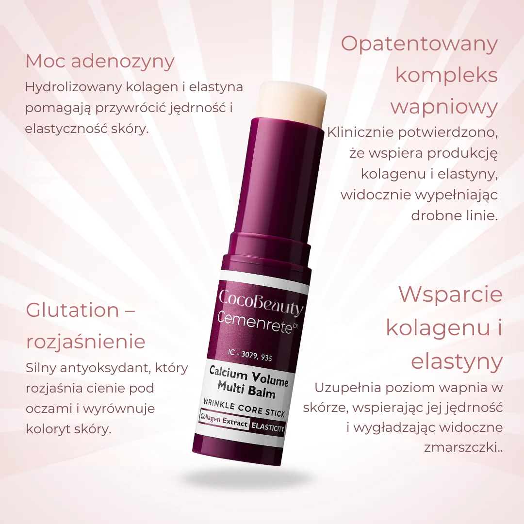 Wygładzający balsam wapniowy przeciwzmarszczkowy